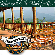 Pigeon Forge Cabin Rentals - Hickory Mist Luxury Cabins and Lodges